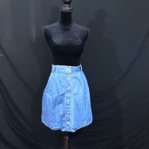 Comfy jean skirt